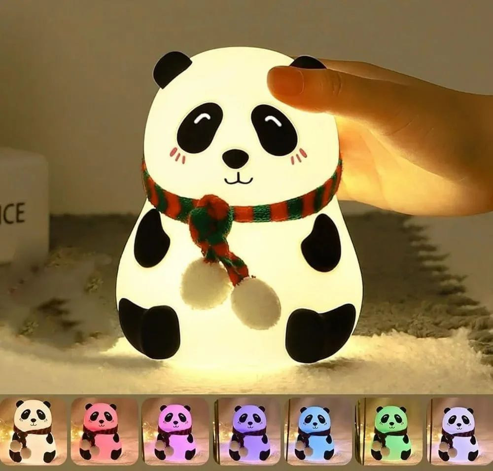 Silicone Panda Lamp